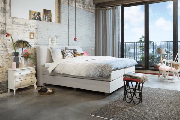 Boxspring met hoofdbord Adagio