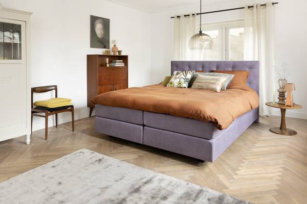 Boxspring met hoofdbord Pesante