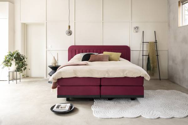 Boxspring met hoofdbord Stretto